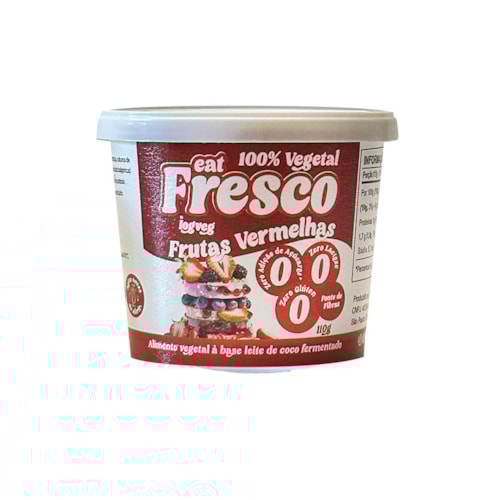 *Iogurte de Coco - Frutas Vermelhas *Iogurte de Coco - Frutas Vermelhas