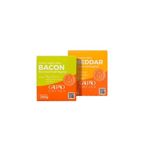 Kit Bacon + Cheddar - 1 Unid Cada